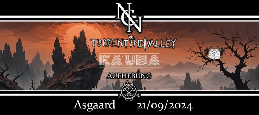 Belgian Post-Metal Night: Turpentine Valley, Ka’Una, Aufhebung