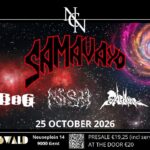 NNC: SAMAVAYO (DE) + ZAHHAK (DE) + NÏSTI (DE) + BOG poster